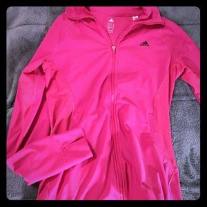 Adidas zip up track jacket